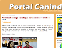 Tablet Screenshot of portalcaninde.net